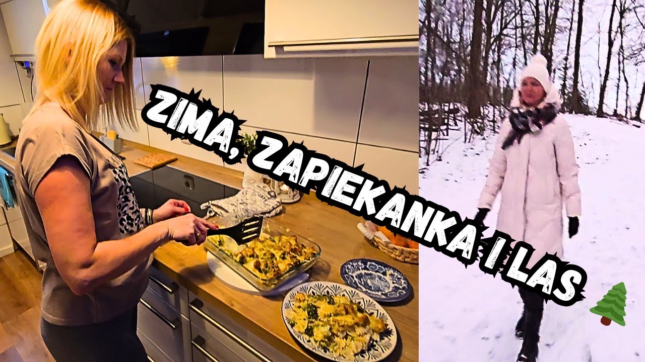 Zimowy spacer w lesie ❄️ | Domowa zapiekanka i śnieg w Bochum!