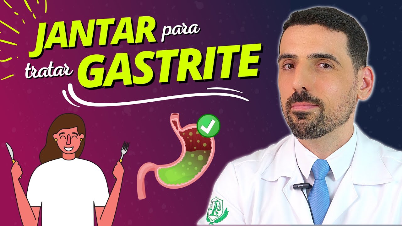 GASTRITE: O que Comer no Jantar para Tratar a Gastrite de Forma Natural?