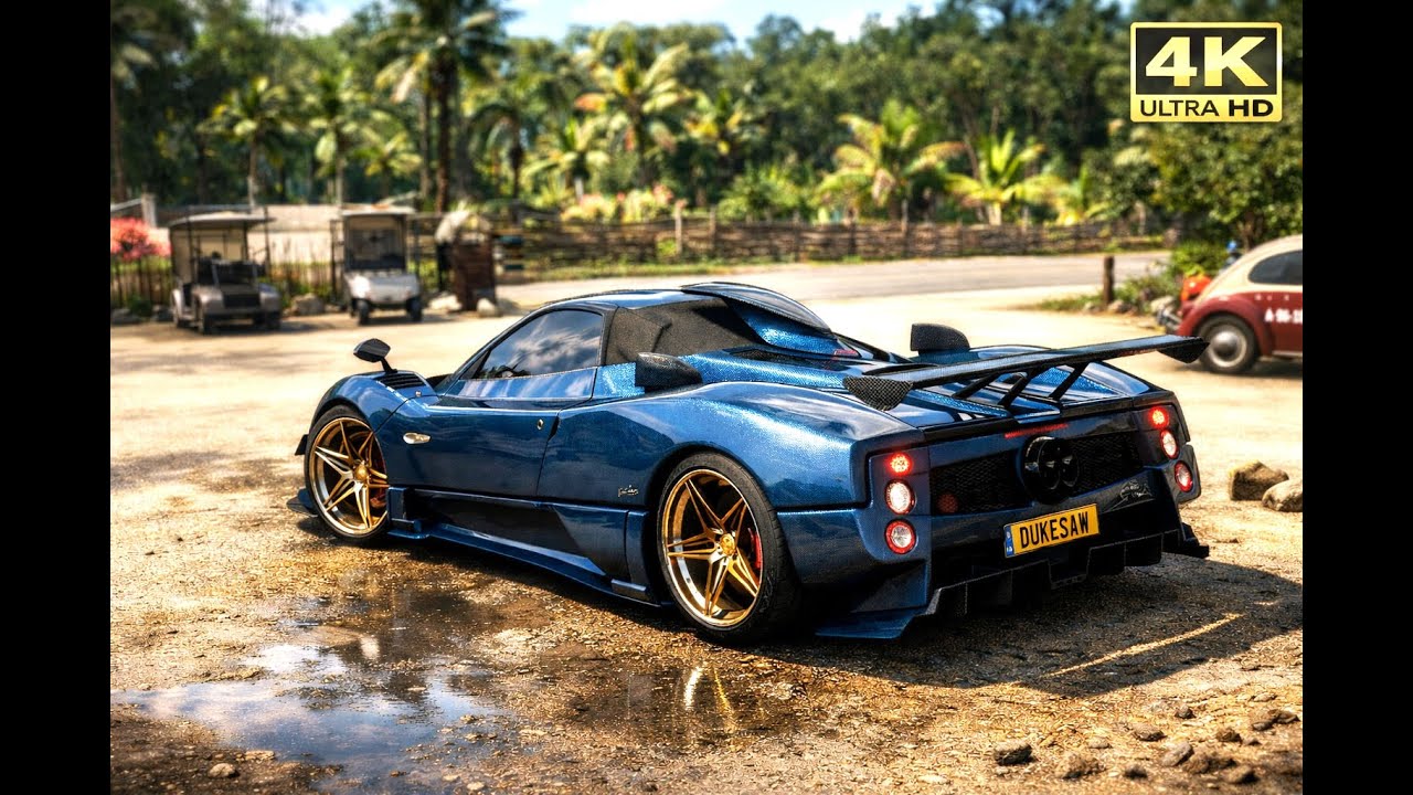 Pagani Zonda Cinque Roadster 2010 in 4K… PURE ART 🤯 | Forza Horizon 5