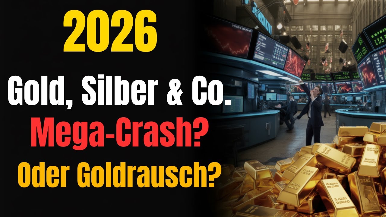 Gold, Silber & Co:  Droht 2026 der Edelmetall-Crash &ndash; oder beginnt der gr&ouml;&szlig;te Anstieg aller Zeiten?
