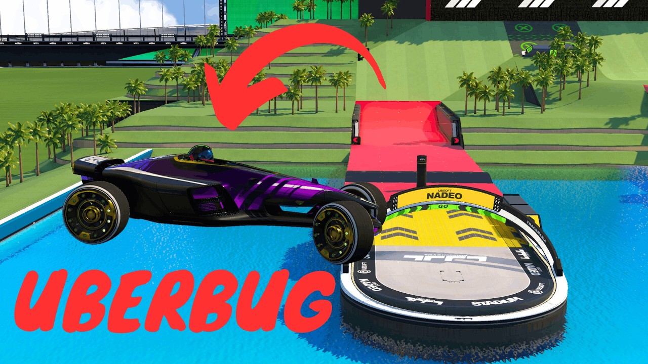 I ADDED A UBERBUG INTO MY COMPETITION!!! Trackmania Kirby of the Day #52