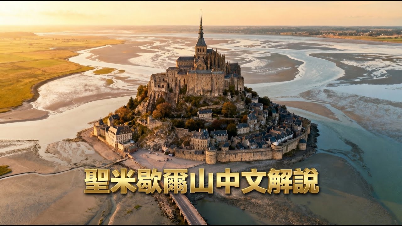 聖米歇爾山 丨 上山主街講解