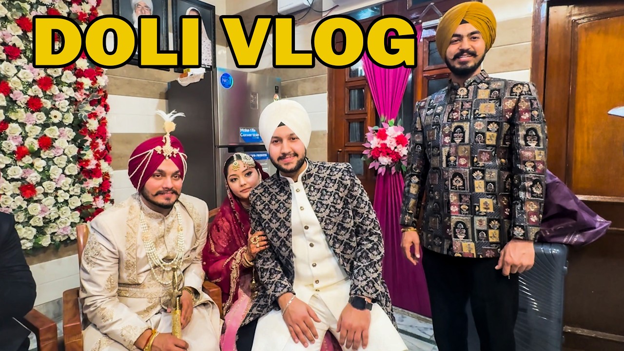 BHABHI DI GODI CH BAITH GYAA😂| SHAGUN HI SHAGUN IKTHE KRLE AJJ TA😀| FUNNY VLOG😂| (VLOG 19) PART 3