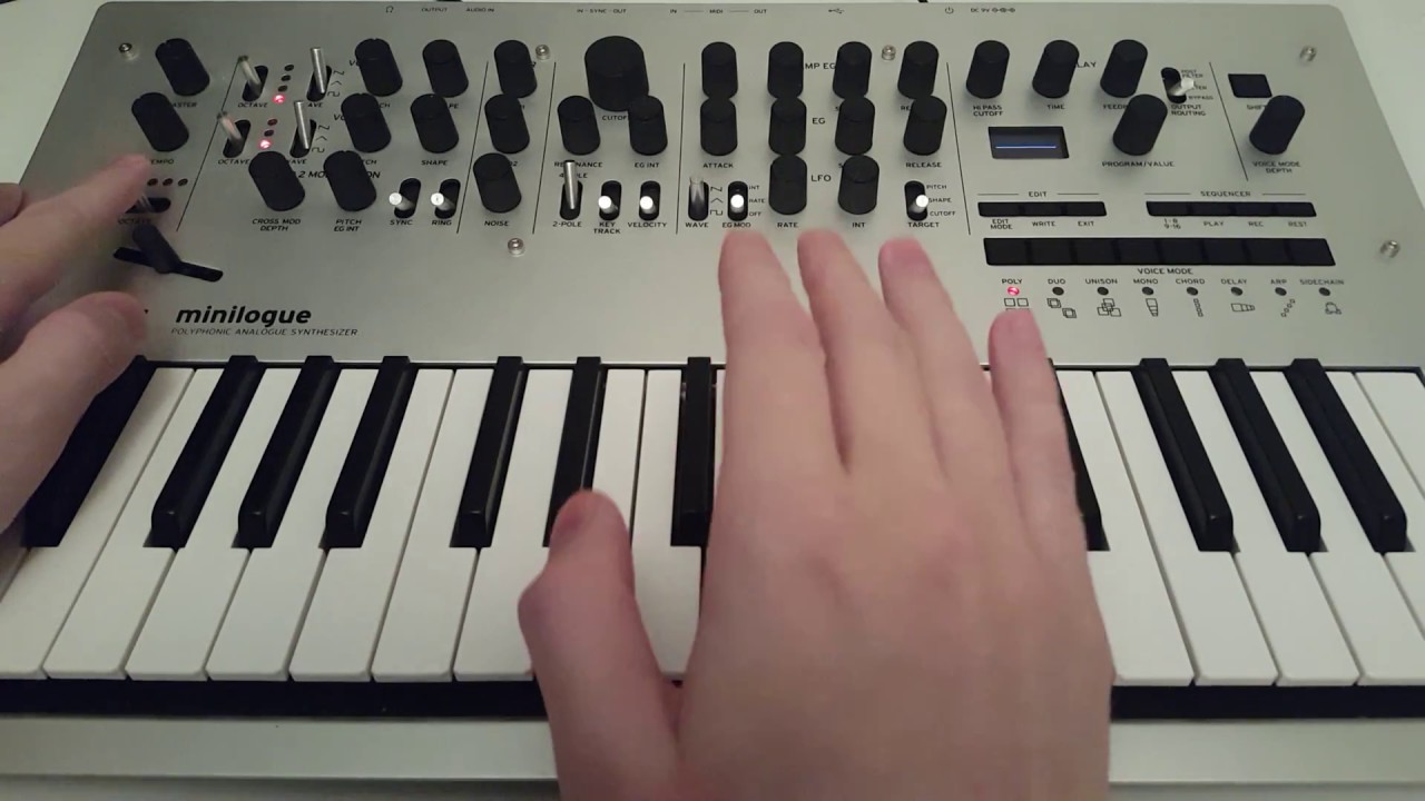 Rush - Tom Sawyer Bass Growl | Tutorial with Korg Minilogue, No Talking