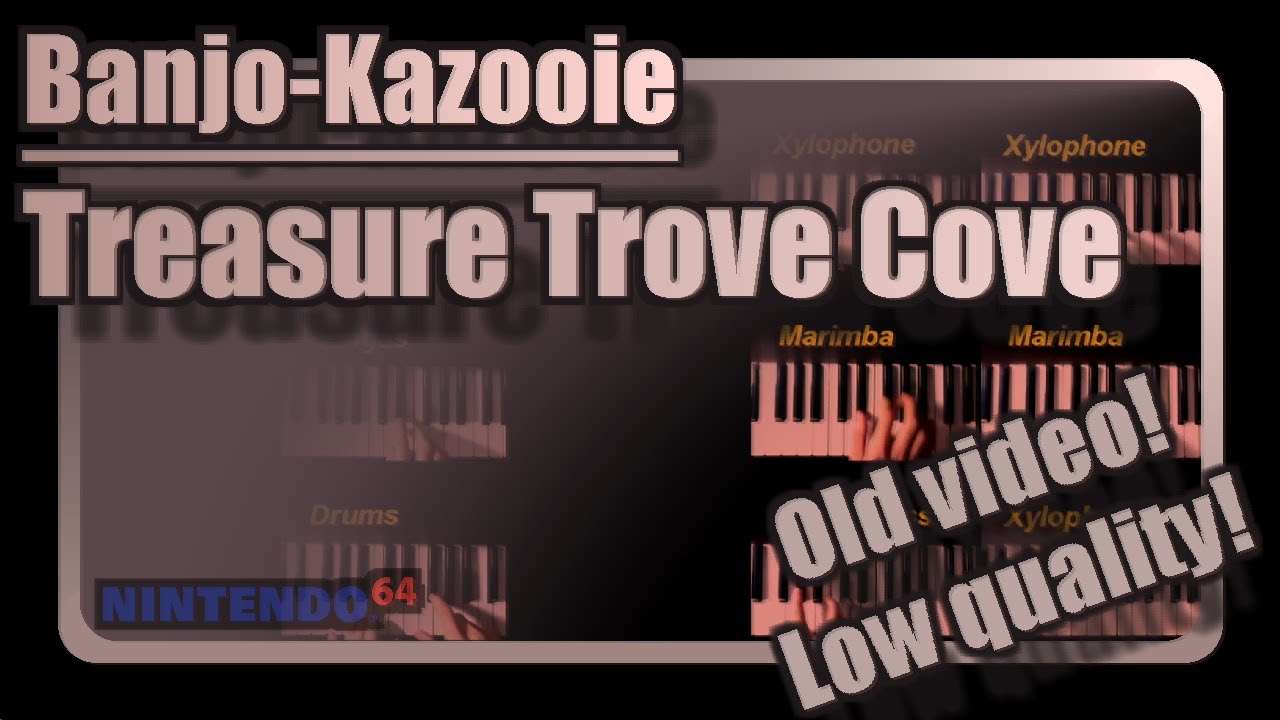 Treasure Trove Cove (Banjo-Kazooie, N64) - All tracks on keyboard