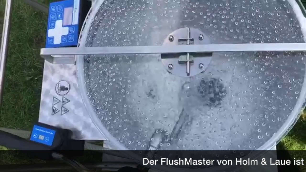 FlushMaster Reinigungsvorrichtung für Milchtaxi