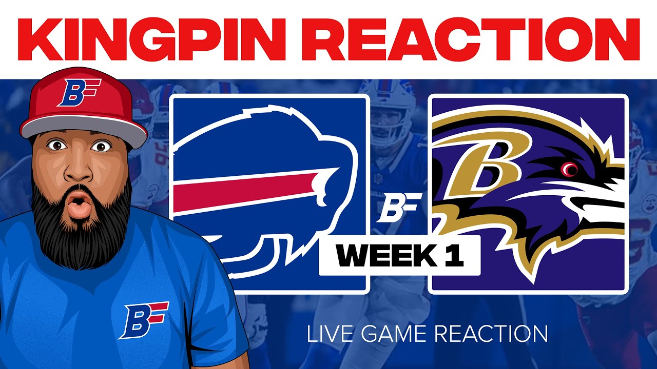 Week 1 FAN REACTION Buffalo Bills vs Ravens Highlights