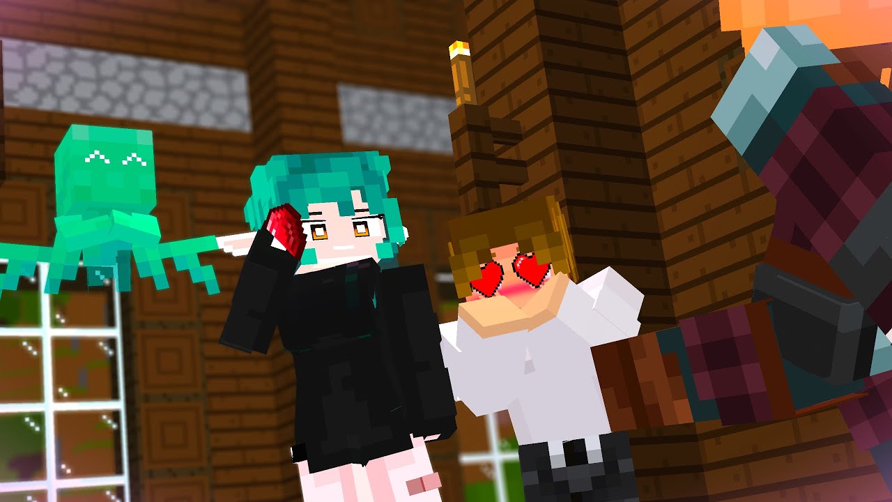 Max fell in LOVE with Rita? |Minecraft Animation Love Store