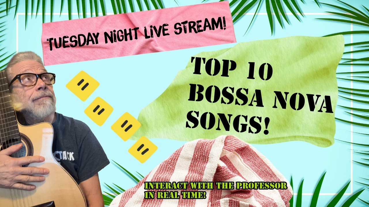 DOUG MUNRO LIVE!- TOP 10 BOSA NOVA SONGS OF ALL TIME! #bossanova #jazz
