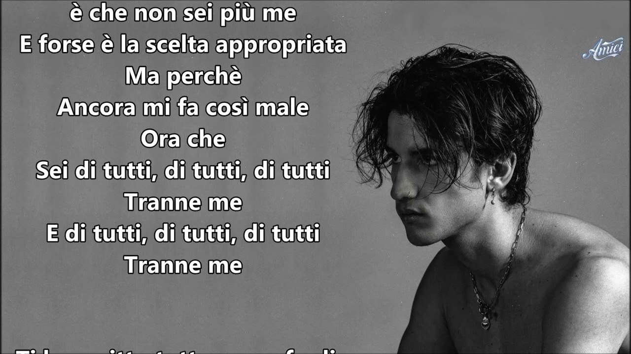 Jacopo Sol Di Tutti Testo