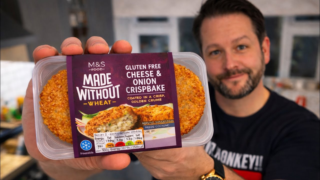 No Gluten… No Taste? M&S Made Without Wheat - Cheddar Cheese & Onion Crispbakes…