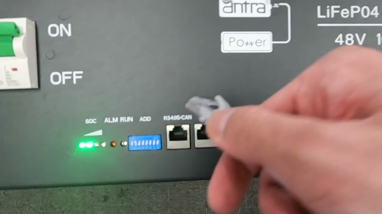 Three battery communication establishment