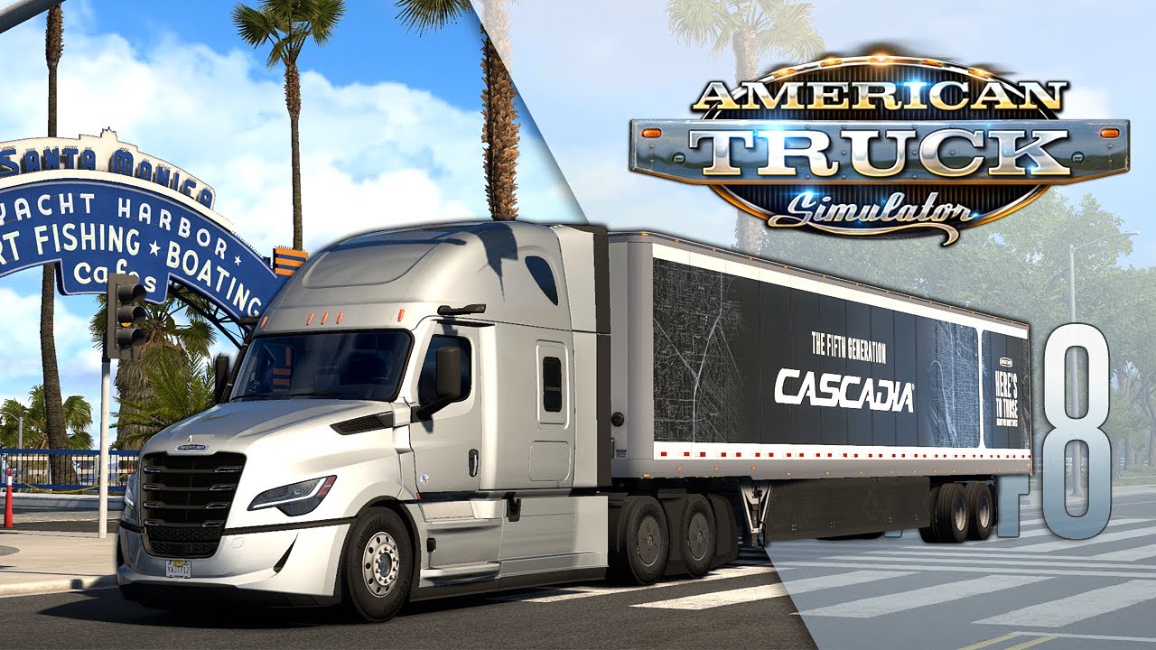 1.53 OPEN BETA. НОВЫЙ FREIGHTLINER И КАЛИФОРНИЯ &mdash; American Truck Simulator (1.53.0.16s) [#48]