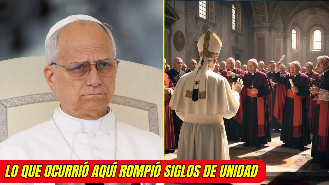 🚨URGENTE🚨 La Iglesia se divide en dos tras una decisión del Papa León XIV