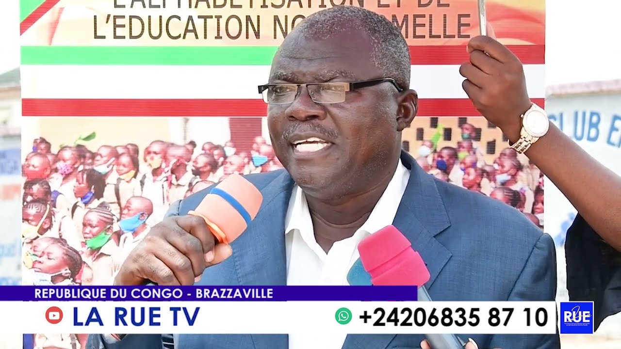 LA RUE TV I DISCOURS I  L'IMPORTANCE DE L'ALPHABETISATION AU CONGO BRAZZAVILLE