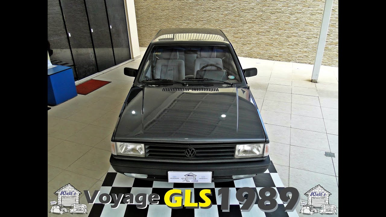 - Vendido para Florianópolis - SC - Voyage GLS 1989 Cinza Quartzo