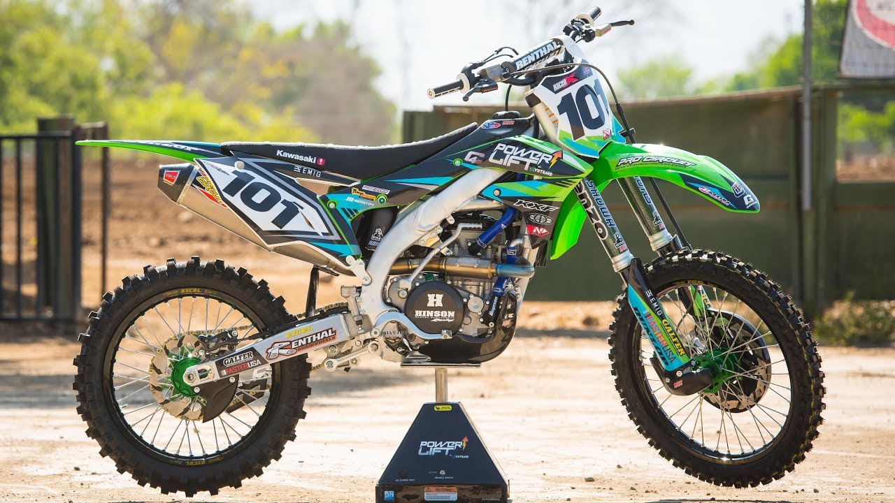 Racer X Films: Garage Build 2018 Kawasaki KX450F