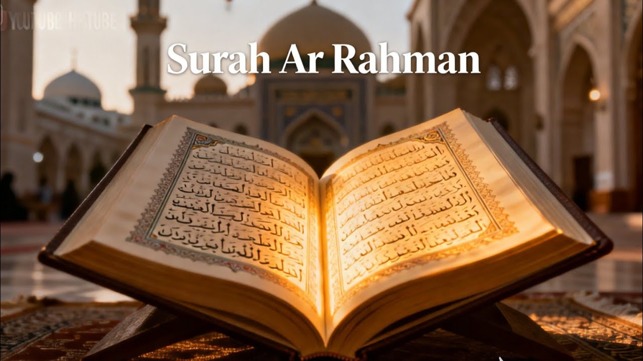 Surah Ar Rahman Full | Beautiful & Peaceful Quran Recitation@Benish43 