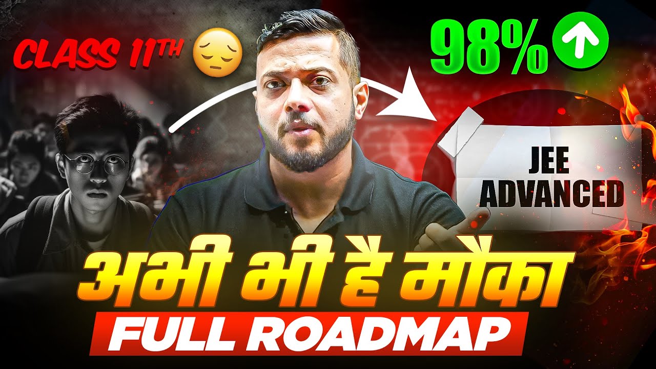 How to CRACK JEE from Class 11th??🤔 | COMPLETE ROADMAP by Rajwant Sir🔥