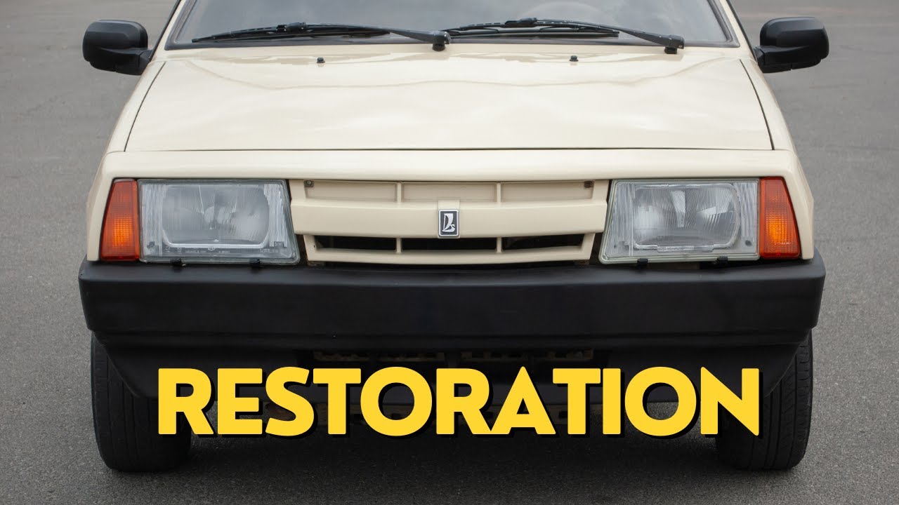 Epic Soviet Car Body Rebirth (LADA 2108 Samara restoration)