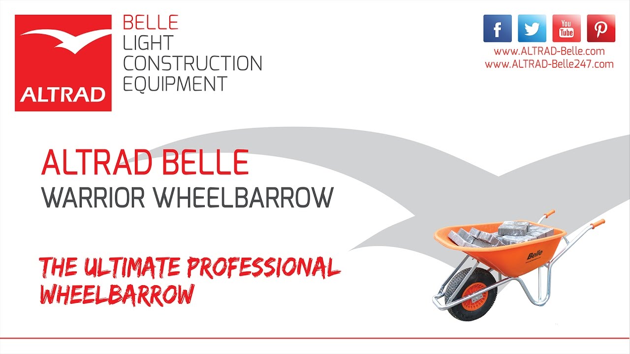 Altrad Belle Warrior - The Ultimate Professional Wheelbarrow