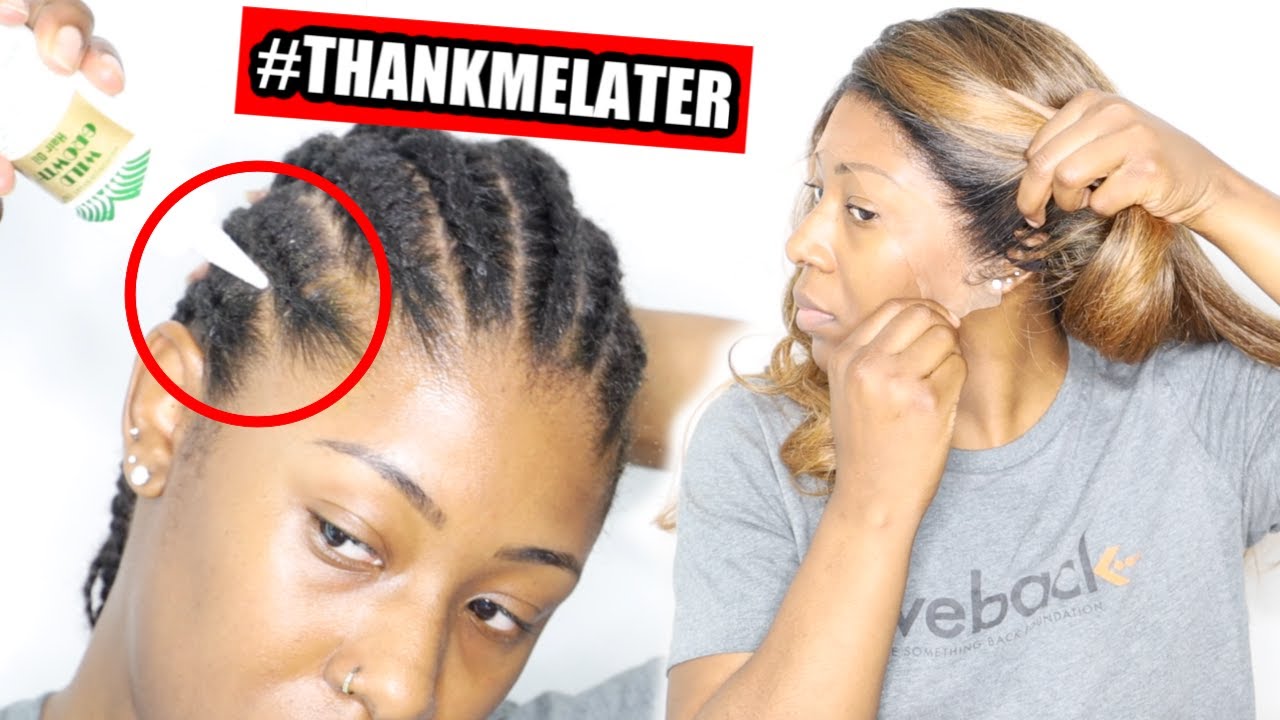 My Full, In-Depth NATURAL HAIR Wig Prep Routine for CRAZY, FAST HAIR GROWTH!!🐸☕️