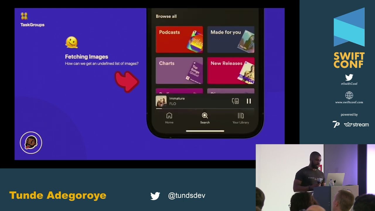 SwiftConf '22 - Tunde Adegoroye: I love Swift concurrency