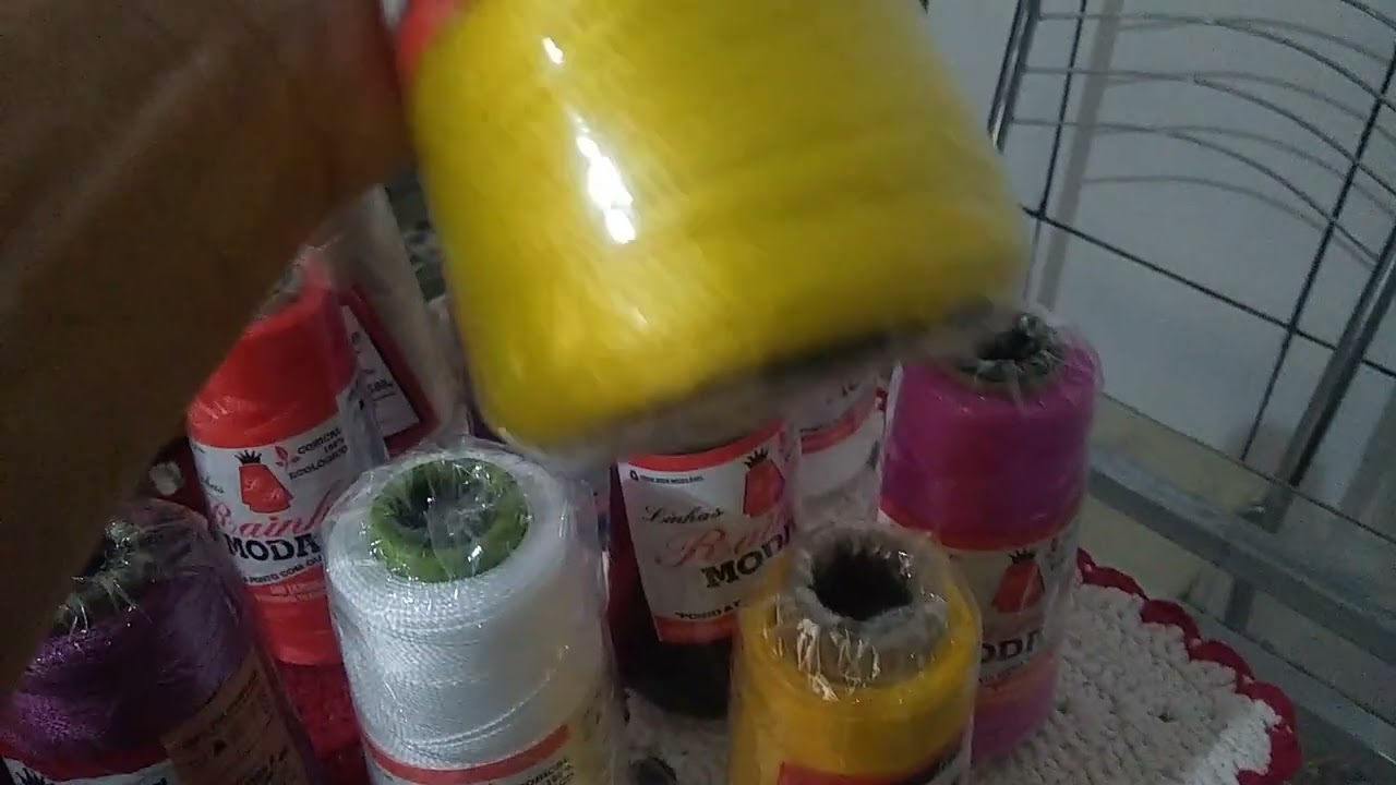 Mimos qui ganhei da minha irm&atilde; 🥰 linhas de Seda
