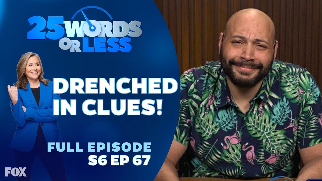 Ep 67. Drenched in Clues! | 25 Words or Less Game Show: Colton Dunn & Phaedra Parks