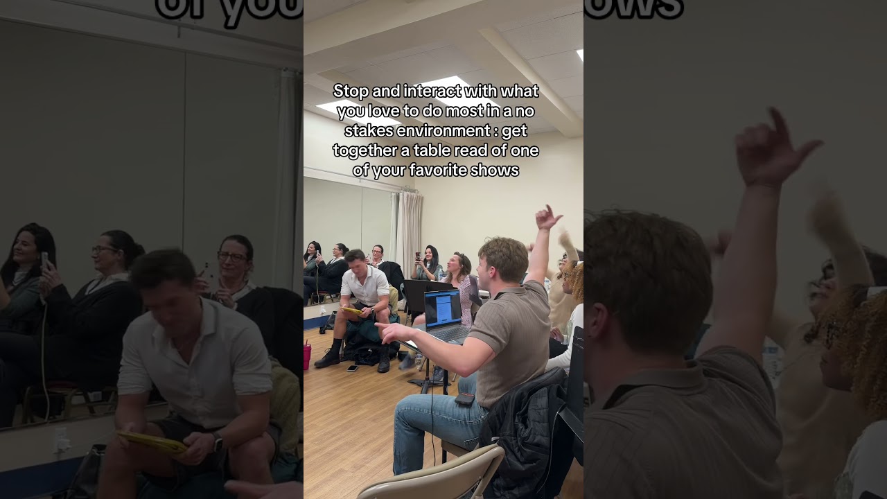 Table read : Spring Awakening 🤍🤍🤍