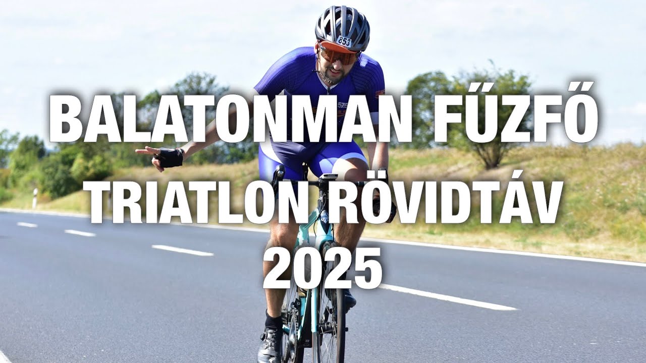 Balatonman Fűzfő Triatlon 2025 – rövid táv | Kalandos verseny, páros befutó 🚴🏊🏃