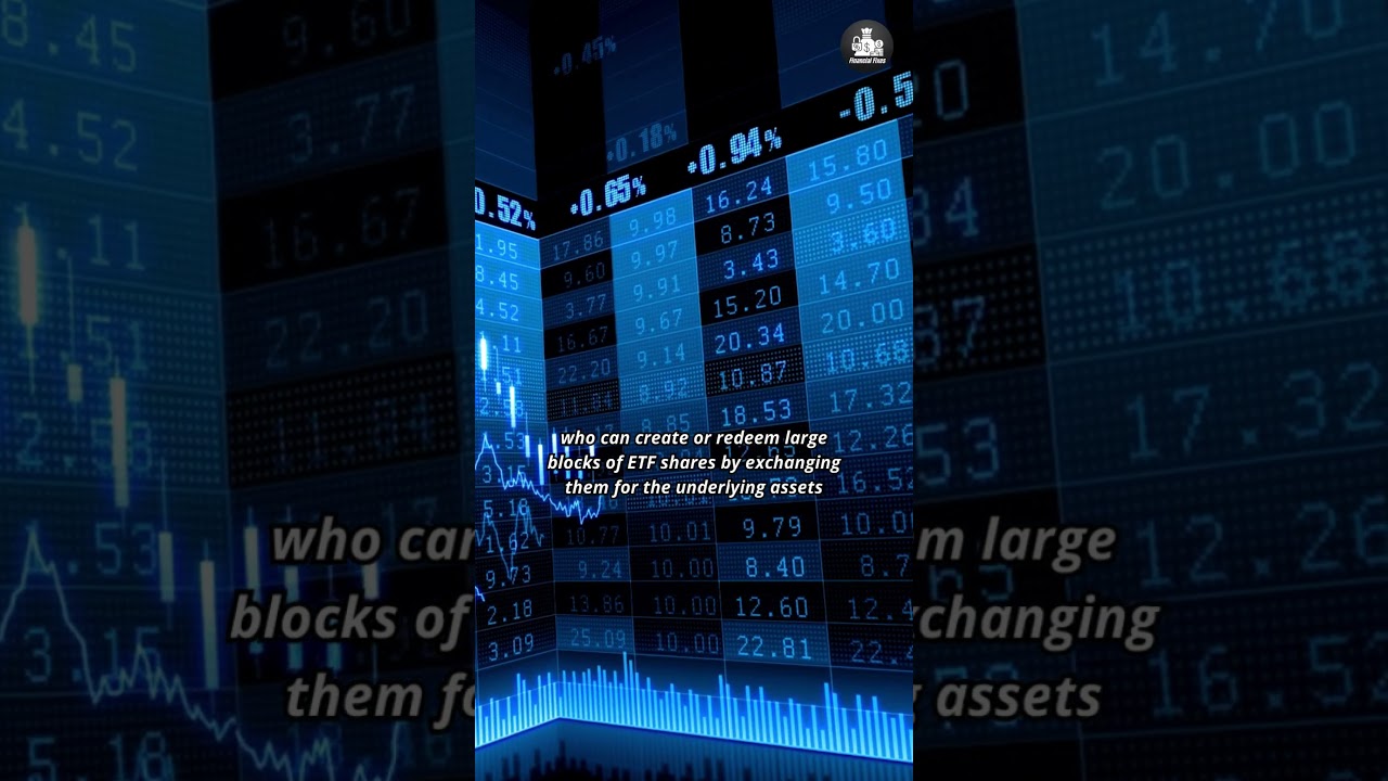 The Creation And Redemption Process of ETFs Involves Institutional Investors 