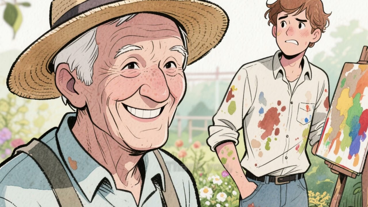 Wise old gardener – Learn English Through a Short Story | Vocabulary & Grammar