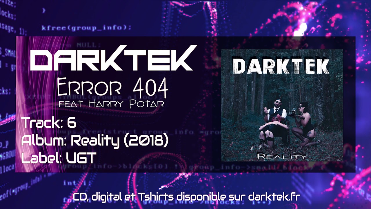 Darktek & Harry Potar - Error 404 (Reality Album 2018)