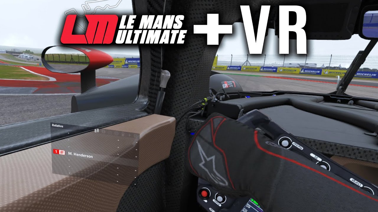 Le Mans Ultimate in VR - Circuit of the Americas