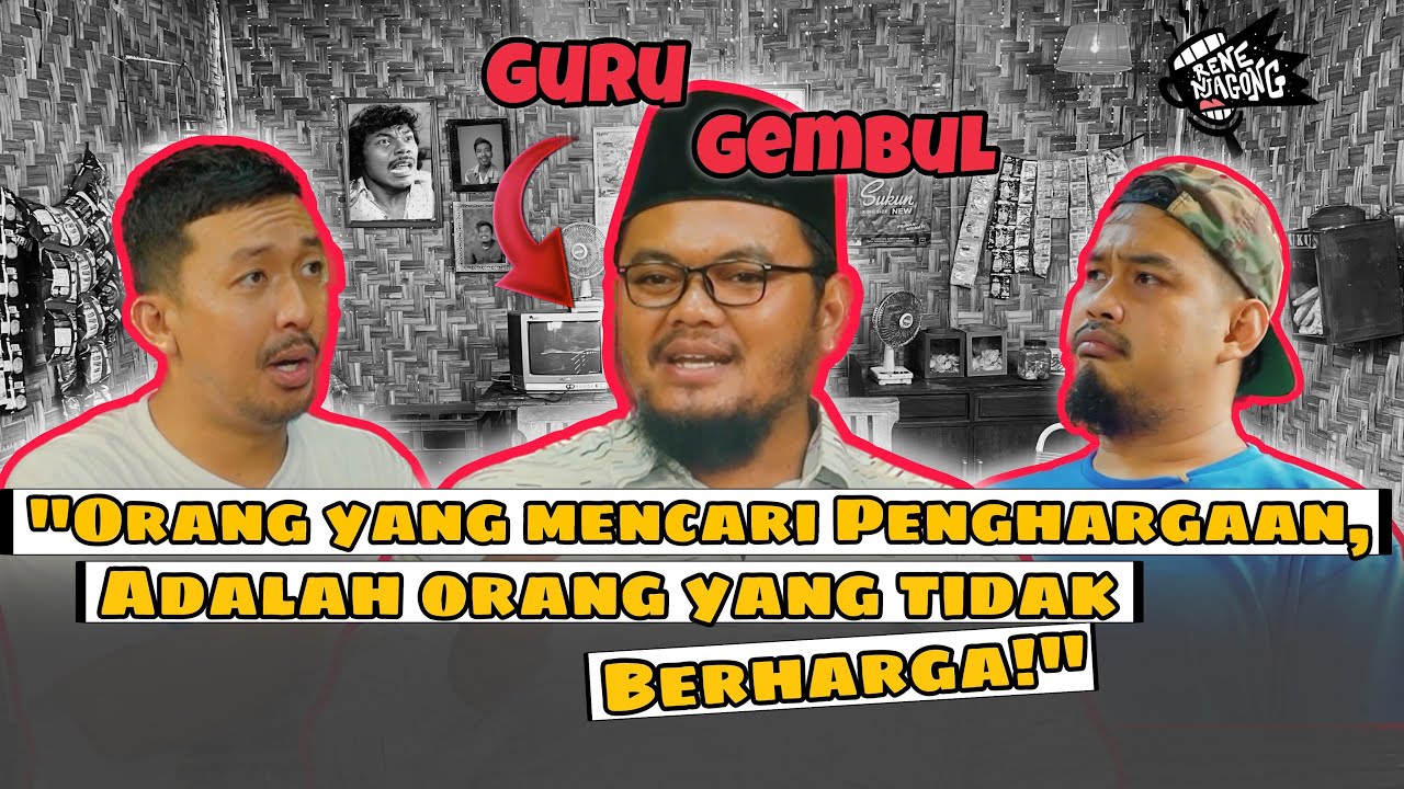 GURU GEMBUL TIDAK SUKA SEJARAH TAPI INGIN MASUK BUKU SEJARAH!