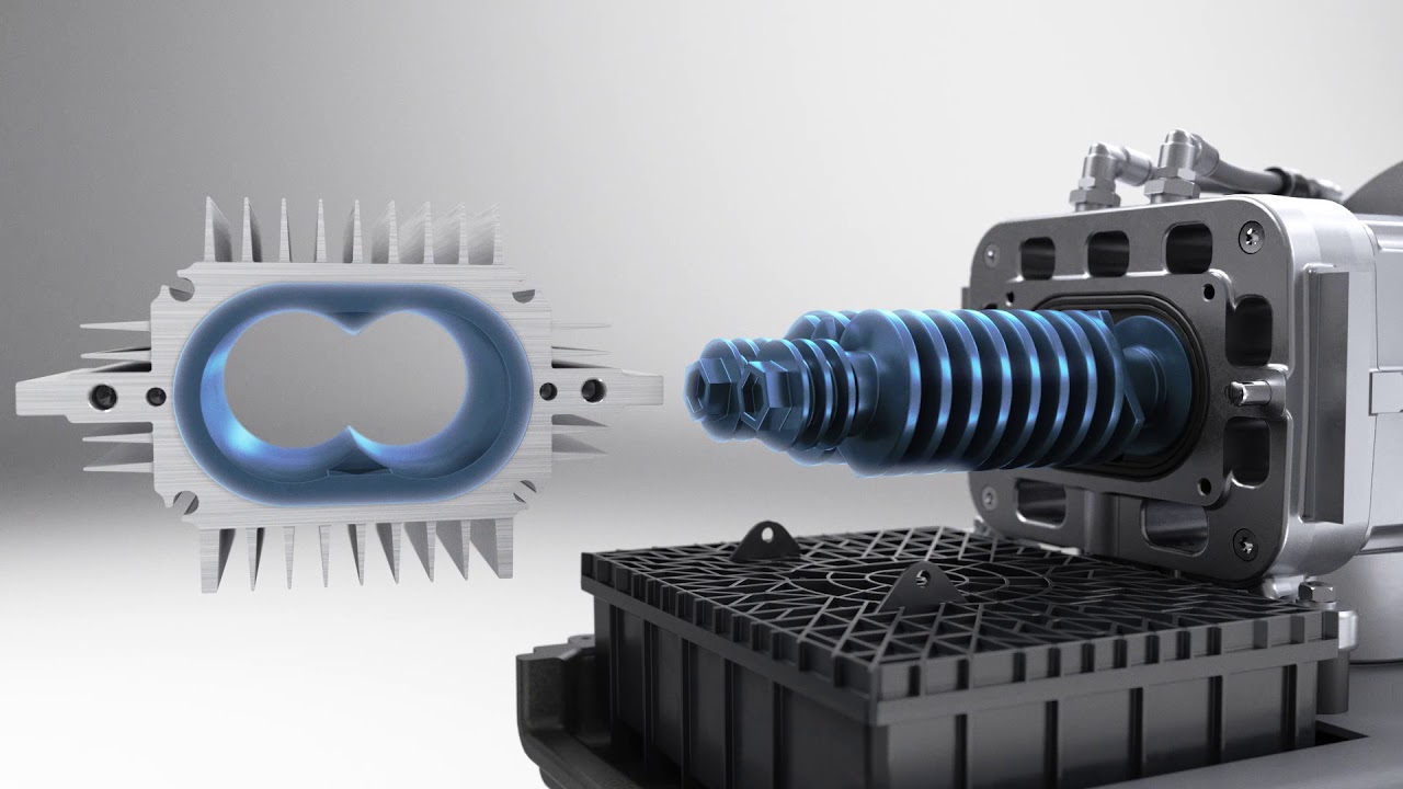VACUU·PURE® 10C - Oil-free & chemically resistant screw pump