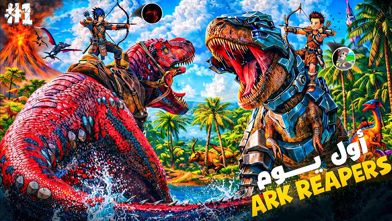 حرب القبائل تبدأ الآن! ⚔🔥 | ARK REAPERS S2 #1