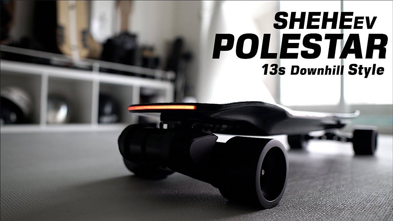 #150 SHEHEev Polestar / 13s downhill style E-board - Stability king