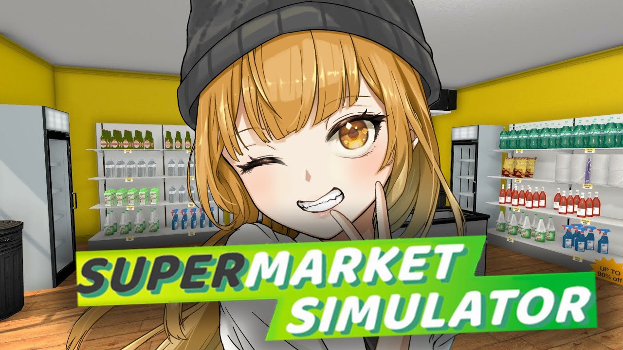 2025.09.11┊︎SUPERMARKET SIMULATOR┊︎ご飯まで緩く開店🍎〖#SUPERMARKETSIMULATOR 〗 