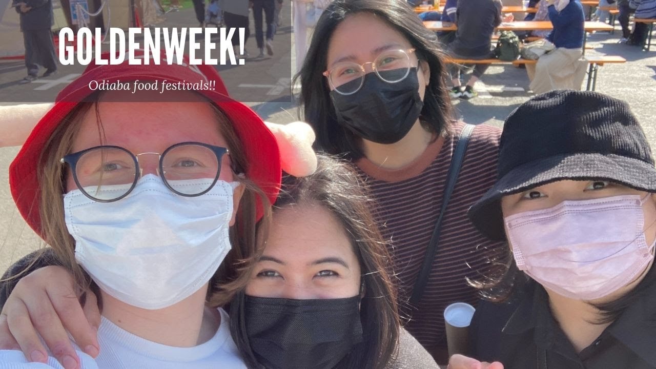 Golden week, Odiaba food festival.