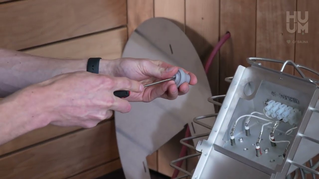 How to Install a HUUM DROP Sauna Heater (EU Model) | Step-by-Step Guide