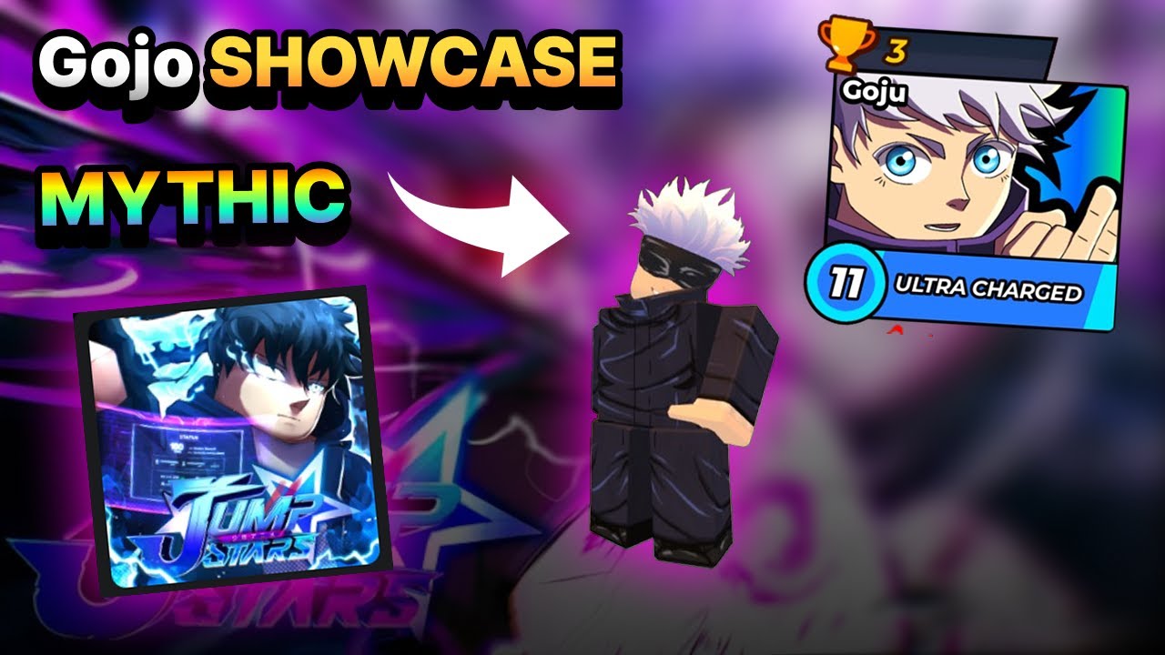 Gojo SHOWCASE in Jump Star ROBLOX