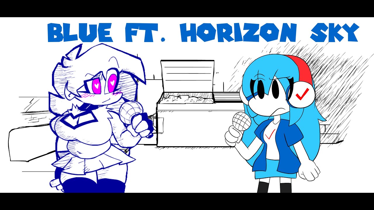 Blue ft. Horizon Sky | FNF Cover