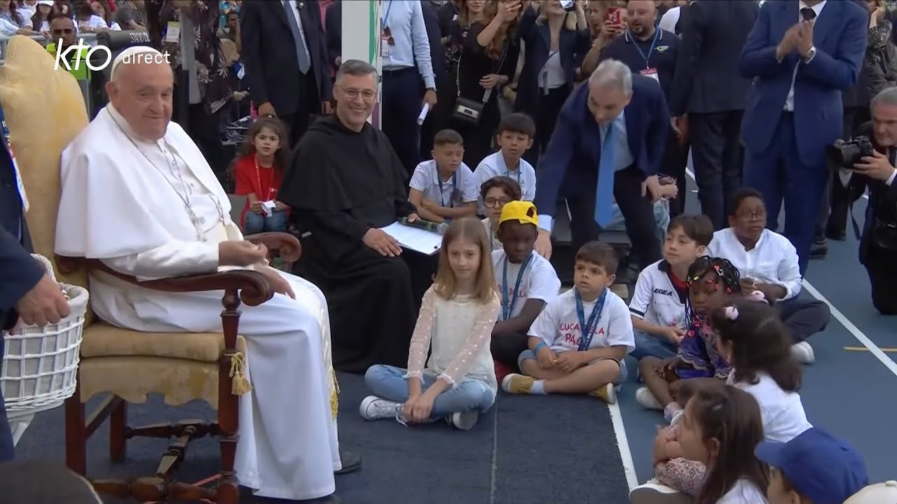 Rencontre du Pape avec les enfants | #JournéeMondialedesEnfants, 25 mai 2024
