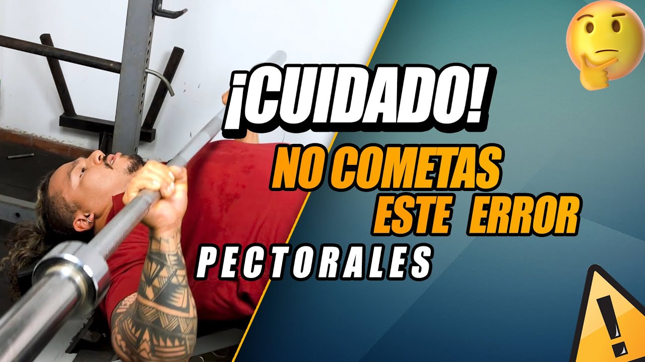 PRESS PLANO CON BARRA | El ejercicio que necesitas para tener un PECHO GRANDE💯🔥 - Frank Serapión