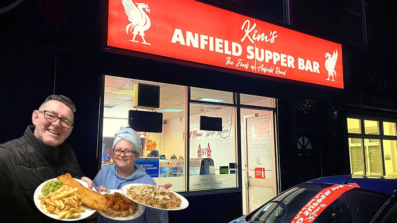 Kims Anfield Supper Bar Fish and Chips and much more