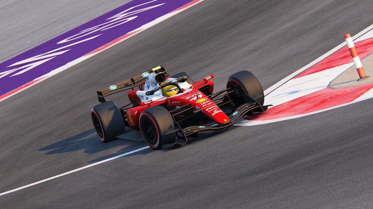 SF-26 Onboard Lap Bahrain Pre Season Testing - Assetto Corsa