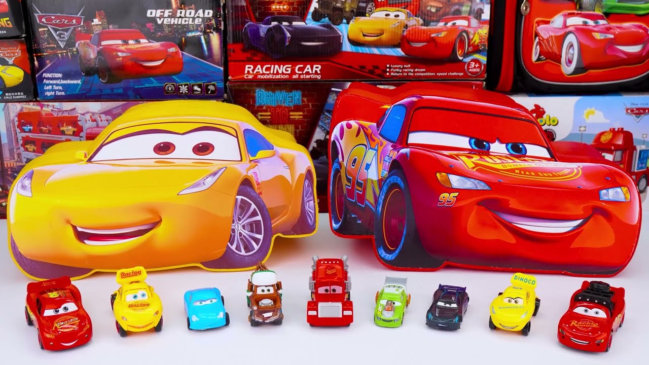 Disney Pixar Cars Unboxing Review | Disney Pixar Cars Monster Trucks Blast Station Playset