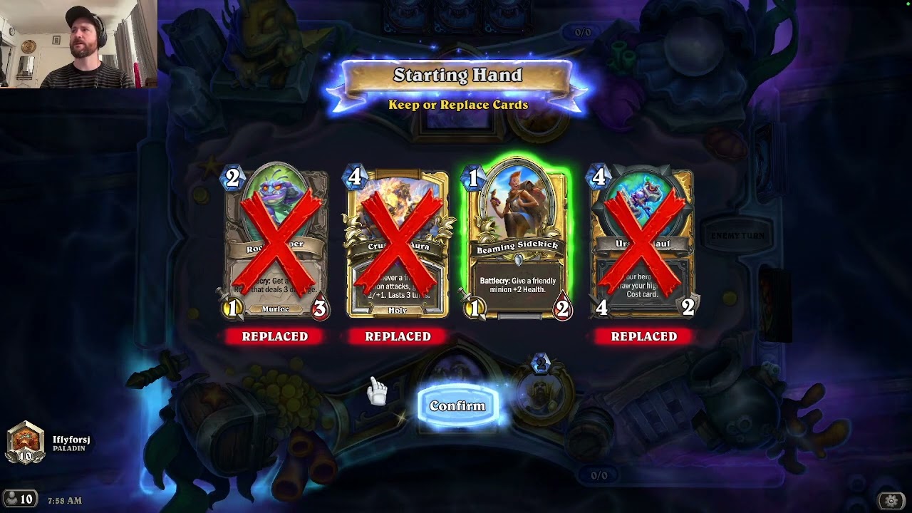 Budget Aggro Paladin PART 1 - Hearthstone Standard Ranked - Flash Sale, Busy Bot, Coconut Cannoneer